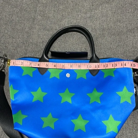 Longchamp star print bag, EUC.  Limited edition! - Picture 7 of 9
